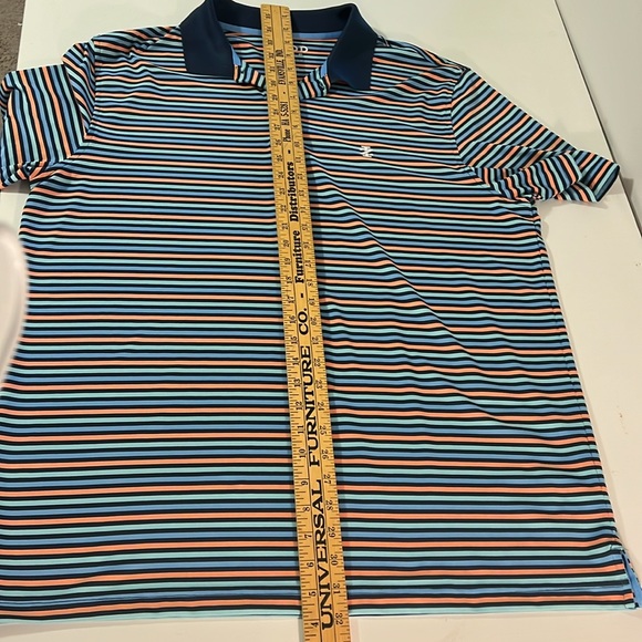 IZOD Men’s Golf Printed Polo with Stretch Sz Large - Picture 9 of 10